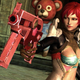 Illustration for article titled Lets the Chaos Begin with Revealing Outfits and Pink Guns